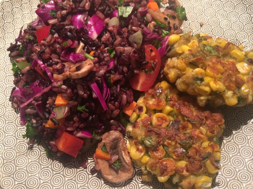 high fibre tasty meal